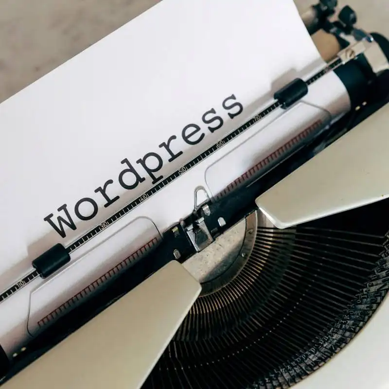 WordPress Schreibmaschine